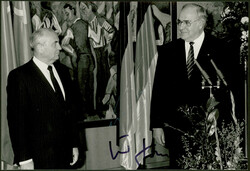 GORBATSCHOW, Michail (1931-2022), sowjet.-russ. Politiker, 1990/91 ...