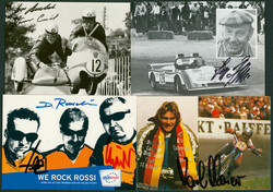 MOTORRAD-SPORTLER, folgende neun dt. Fahrer geben sich hier die Ehre, ...