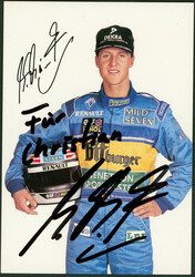 SCHUMACHER, Michael (geb. 1969), siebenfacher F1-Weltmeister, zwei ...