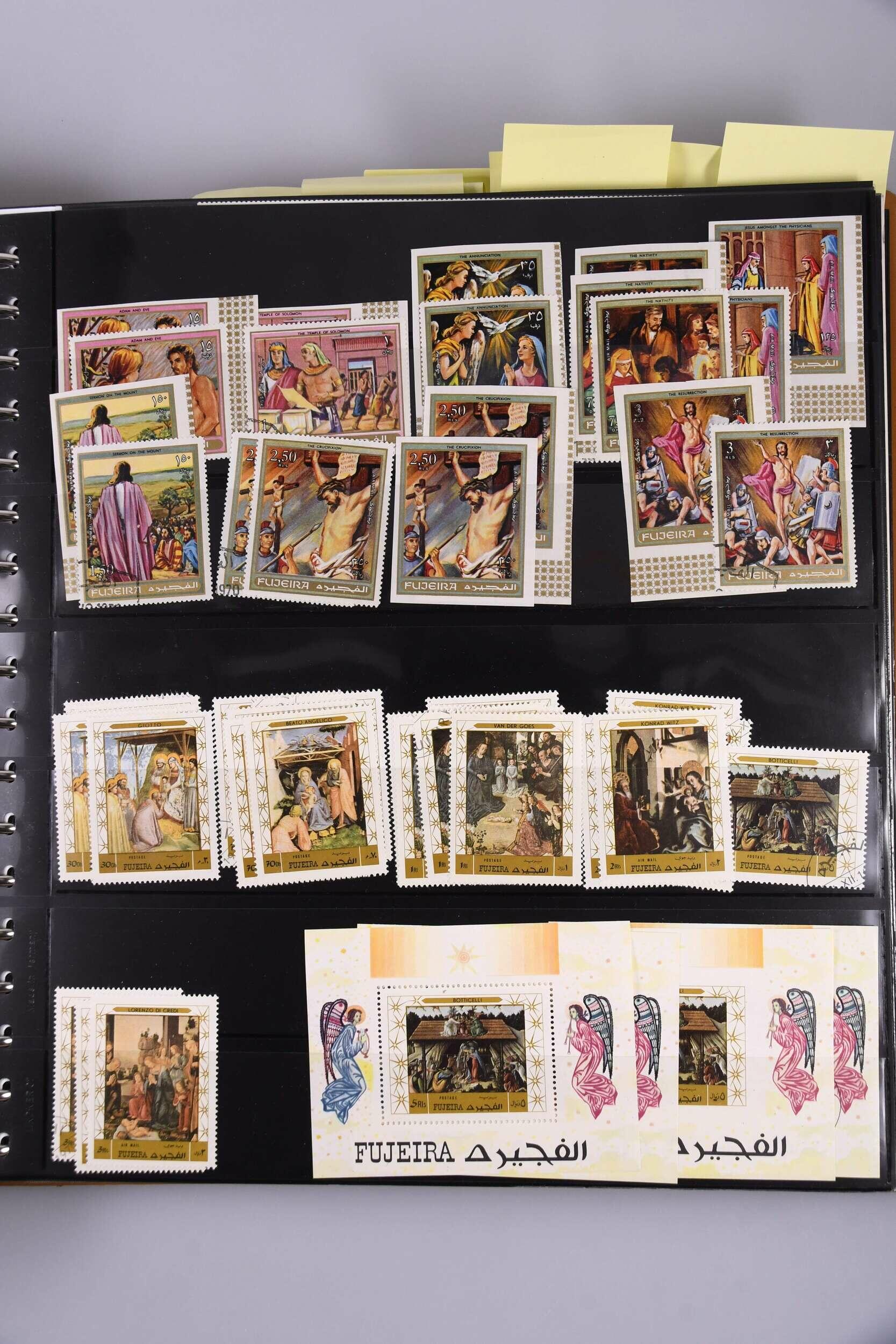 MADONNEN auf Briefmarken Asiens und des Mittleren Ostens, teils bis ...