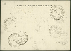 2. Südamerikafahrt 1933, Hinfahrt, R-Karte ab Vlone 1.6.33 via Rom ...