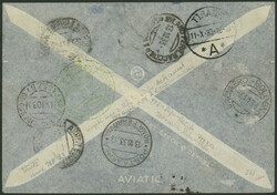 Chicagofahrt 1933, Rundfahrt Friedrichshafen-Friedrichshafen, R-Brief ...