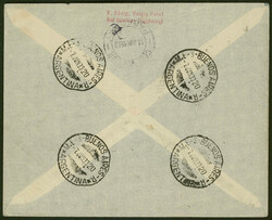 2. Südamerikafahrt 1933, R-Brief ab Andorra la Vieja vom 1.6. mit ...