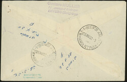 1. Südamerikafahrt 1932, R-Brief ab Antwerpen 18.3. nach Buenos ...