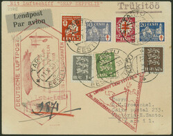 Chicagofahrt 1933 mit Anschlussflug Berlin, Etappe bis Recife, Brief ...