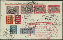 Chicagofahrt 1933 mit Anschlussflug Berlin, Etappe bis Miami, Brief ...