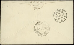 5. Südamerikafahrt 1932, Brief ab Dublin 26.8. nach Recife, bis ...