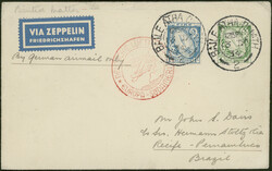 8. Südamerikafahrt 1934, Brief ab Baile Atha Cliath 13.9. via ...