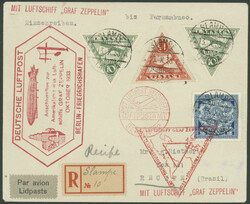 Chicagofahrt 1933 mit Anschlussflug Berlin, Etappe bis Recife, ...