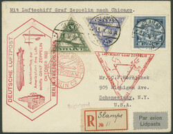 Chicagofahrt 1933 mit Anschlussflug Berlin, Etappe bis Chicago, ...