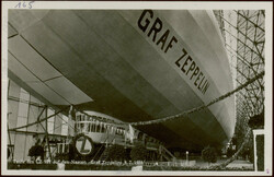 Ostseefahrt 1931, Abwurf Kopenhagen, Zeppelinfotokarte von ...