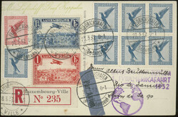 1. Südamerikafahrt 1932, Hinfahrt, R-Fotokarte mit ...