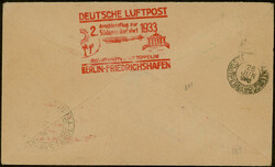 2. Südamerikafahrt 1933, Brief ab Valetta 26.5. mit MiF ...