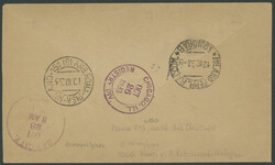 Chicagofahrt 1933, Friedrichshafen - Chicago, R-Brief ab Valletta 9 ...
