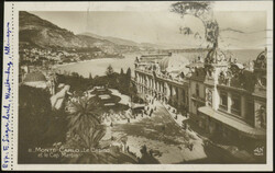 1. Südamerikafahrt 1933, R-Fotokarte "Le Casino ..." ab Monte Carlo ...