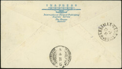 3. Südamerikafahrt 1933, R-Brief ab Monte Carlo 20.6. nach ...