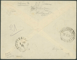 Chicagofahrt 1933, Etappe bis Recife, Brief ab Monte Carlo 2.10., ...