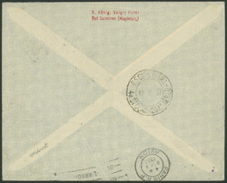 Chicagofahrt 1933, Etappe bis Recife, Brief von Monaco Ville 7.10. ...