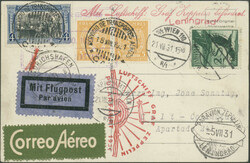 Polarfahrt 1931, Friedrichshafen - Leningrad, Fotokarte MiF ...