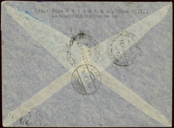 Weihnachtsfahrt 1934, 12. Südamerikafahrt, schwerer Brief ab Wien 6 ...
