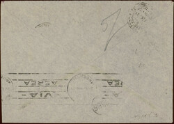 15. Südamerikafahrt 1935, Brief ab Barcelona 23.10. nach Buenos ...