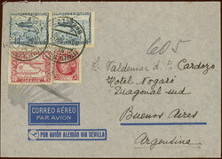 16. Südamerikafahrt 1935, 1. Pendelfahrt, Lufthansa - ...