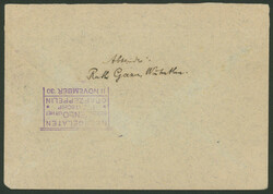 Hollandfahrt 1930, Abwurf Venlo, Brief ab Budapest 30.9. mit 40 F, 4x ...