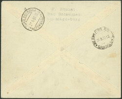 8. Südamerikafahrt 1933, R-Brief mit Mischfrankatur Vatikan / ...