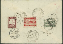 10. Südamerikafahrt 1934, R-Brief ab Kabul 19.9. mit beidseitig ...