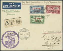 Italienfahrt 1933, Rom - Friedrichshafen und weiter mit 2 ...