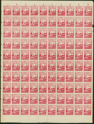 1946, interim period, 60 sen carmine, so-called Yogyakarta issue, ...