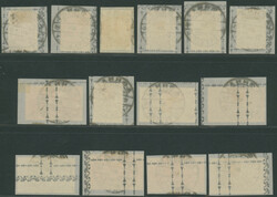 Kompletter Satz Zwischenolympiade auf Briefstück, jeder Wert ...