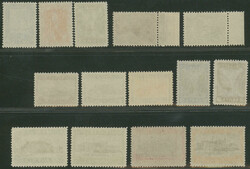 Kompletter Satz Freimarken, posfrisch, absolut zentrierter ...