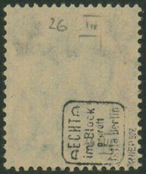 30 Pfennig mit Überdruck "DANZIG 1 Mark", zeitgerechte Entwertung, ...