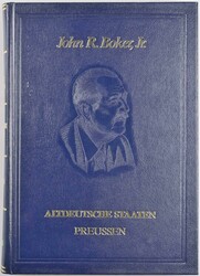 Altdeutschland, Boker - Altdeutsche Staaten Band I/V in ...