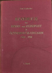 Österreich - Ungarn, Handbuch der Brief- und Fahrpost in Österreich ...