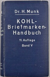 KOHL-HANDBUCH, 11. Auflage, Band I-V, 1923-1936 komplett, das nach ...