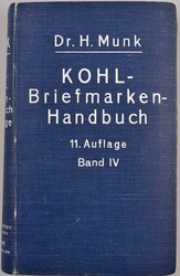 KOHL-HANDBUCH, 11. Auflage, Band I-V, 1923-1936 komplett, das nach ...