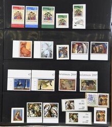 MADONNEN auf Briefmarken einzelner Staaten Westeuropas, darunter ...