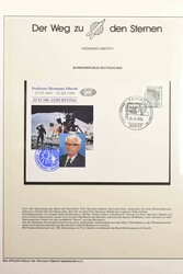 DER WEG ZU DEN STERNEN, umfangreiche Sammlung in zwei Versionen mit ...