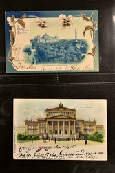 BERLIN 1900-1935 ca., Sammlung mit über 150 farbigen und s/w ...
