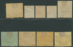 1890-1930, Auswahl der früheren brit. Kolonien Antigua, ...