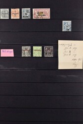 Sammlung mit vielen verschiedenen Gebieten inkl Auslandspostämter, ...