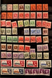 1890-1990 ca., gestempelte und ungebrauchte / postfrische Partie mit ...