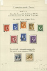 JAP. BES. NIEDERLÄNDISCH INDIEN, 1942-1945, Dai Nippon, Partie ...