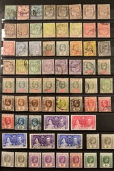 1870-1980 ca., überwiegend gestempelte und ungebrauchte / ...