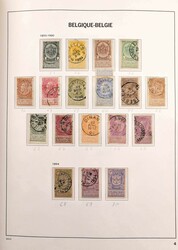 1849-1960, gemischt geführte Sammlung im DAVO-Album, tadellose ...