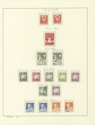 GRÖNLAND, 1906-1985, über weite Strecken komplette, gemischt ...