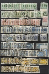 1918-1040, hervorragend besetzte ab Mi.-Nr. 1 überwiegend in ...