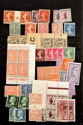 1862-1960, Dublettenposten in tadelloser postfrischer Erhaltung in ...